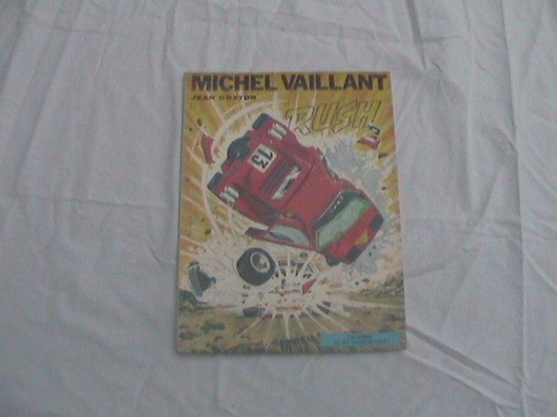 michel vaillant nr 22 rush uitgave lombard uit 1972, Eén stripboek, Ophalen of Verzenden, Zo goed als nieuw