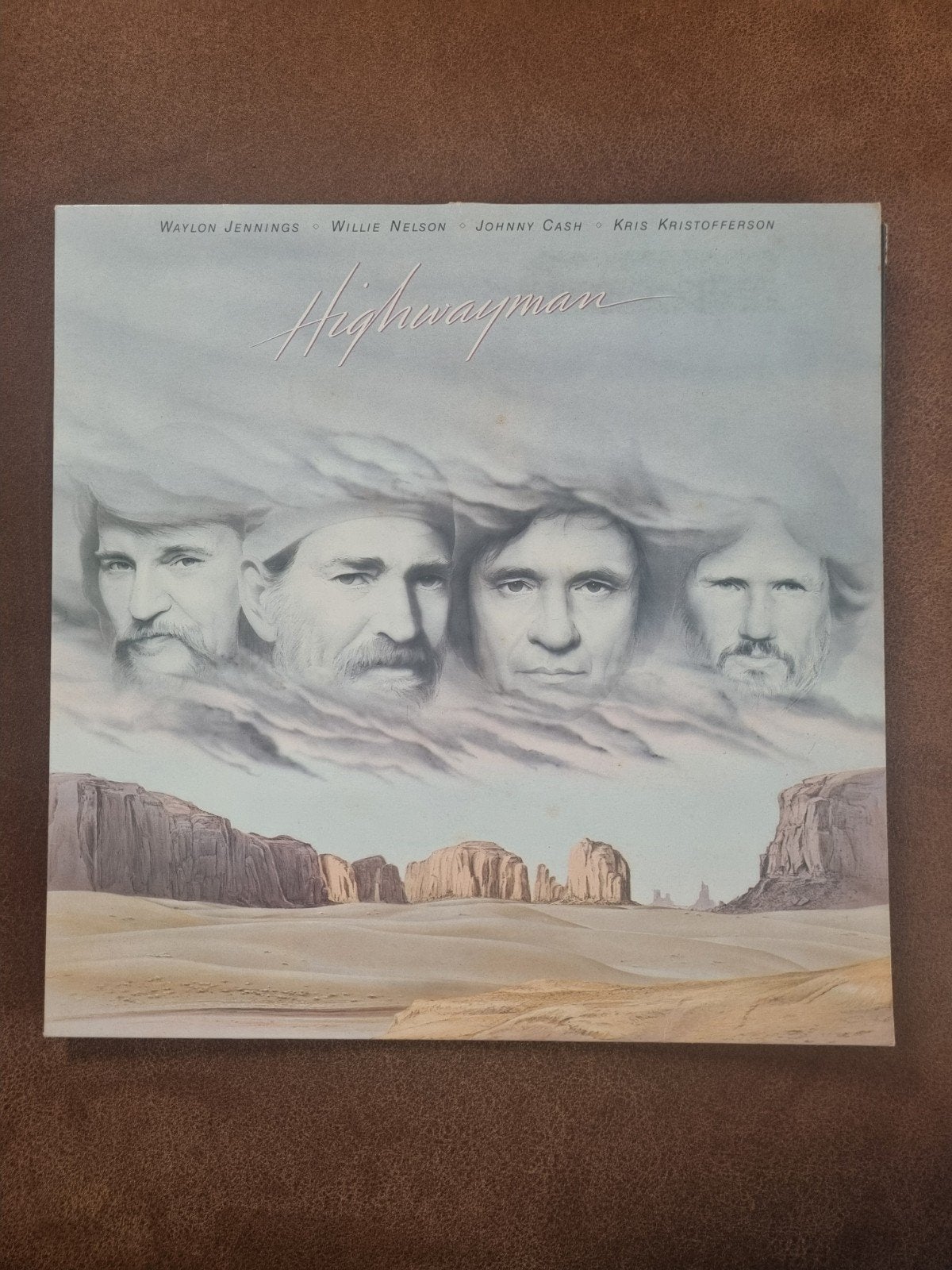 Highwayman - Waylon Jennings, Willie Nelson, Johnny Cash, Originele persing, Ophalen of Verzenden, Zo goed als nieuw, 12 inch