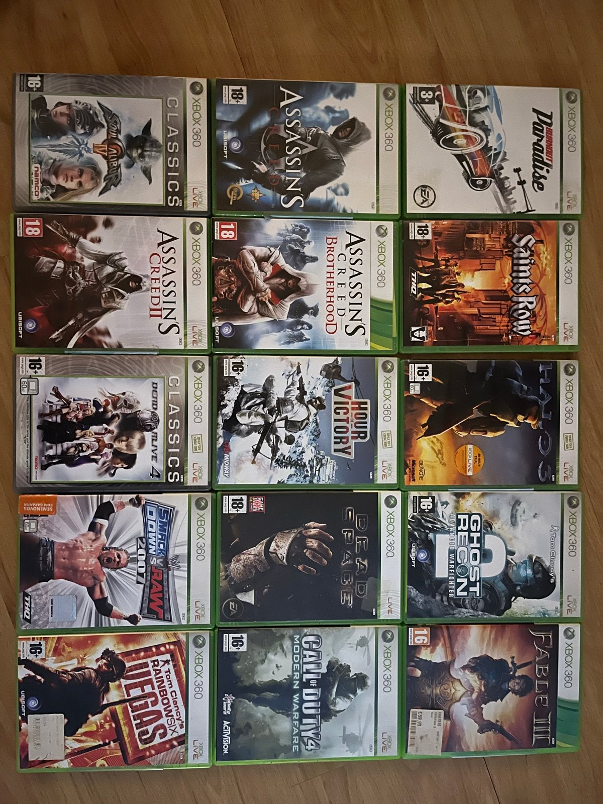 Xbox 360 Games Bundel - 15 Topgames!, Ophalen of Verzenden, Gebruikt, Overige genres, Vanaf 16 jaar