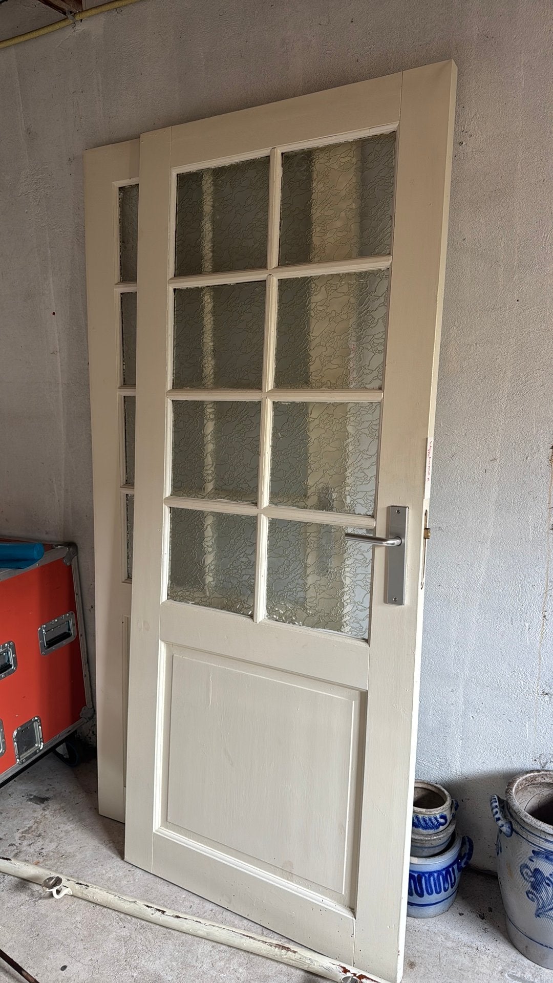 2 binnendeuren, Doe-het-zelf en Verbouw, Ophalen, 80 tot 100 cm, Binnendeur, Zo goed als nieuw
