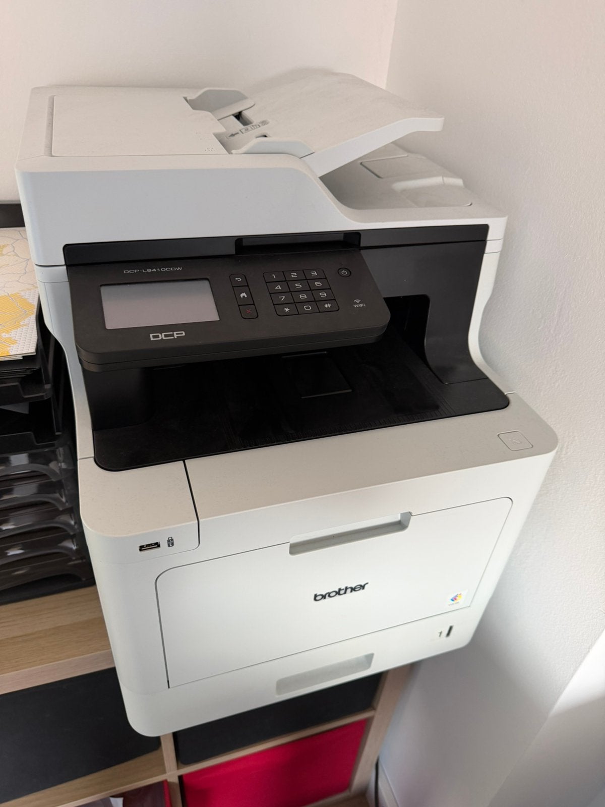 Brother DCP-L8410CDW Kleuren Laserprinter incl. extra toners, Computers en Software, Printers, Ophalen of Verzenden, Zo goed als nieuw