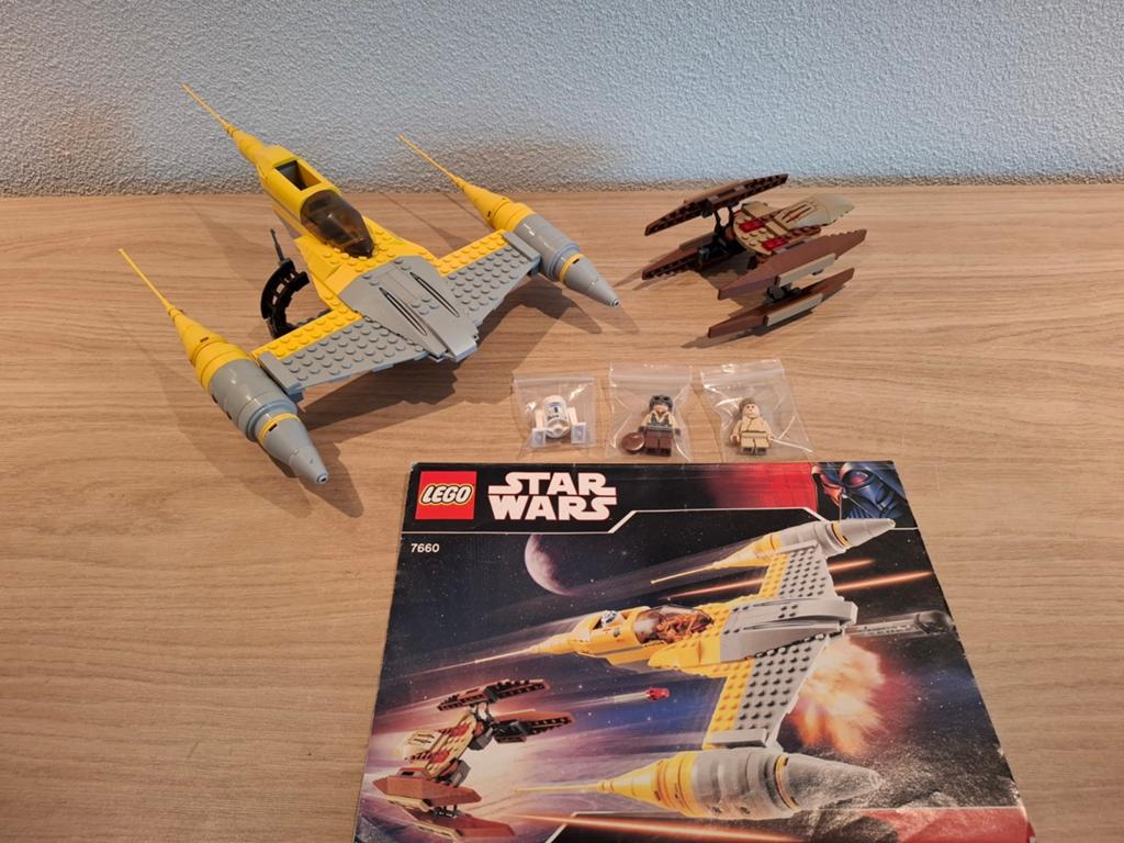 LEGO Star Wars 7660 Naboo N-1 Starfighter and Vulture Droid, Star Wars, Lego, Ophalen of Verzenden, Complete set