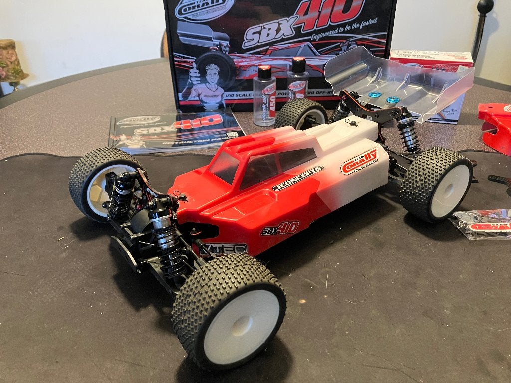 Team Corally SBX410 Set, Elektro, Gebruikt, Auto offroad, Ophalen of Verzenden