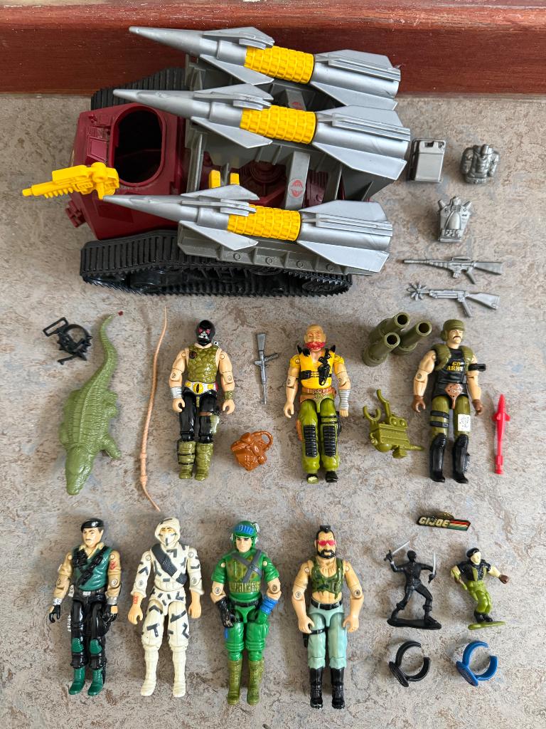 Vintage Gijoe speelgoed, Ophalen of Verzenden, Zo goed als nieuw