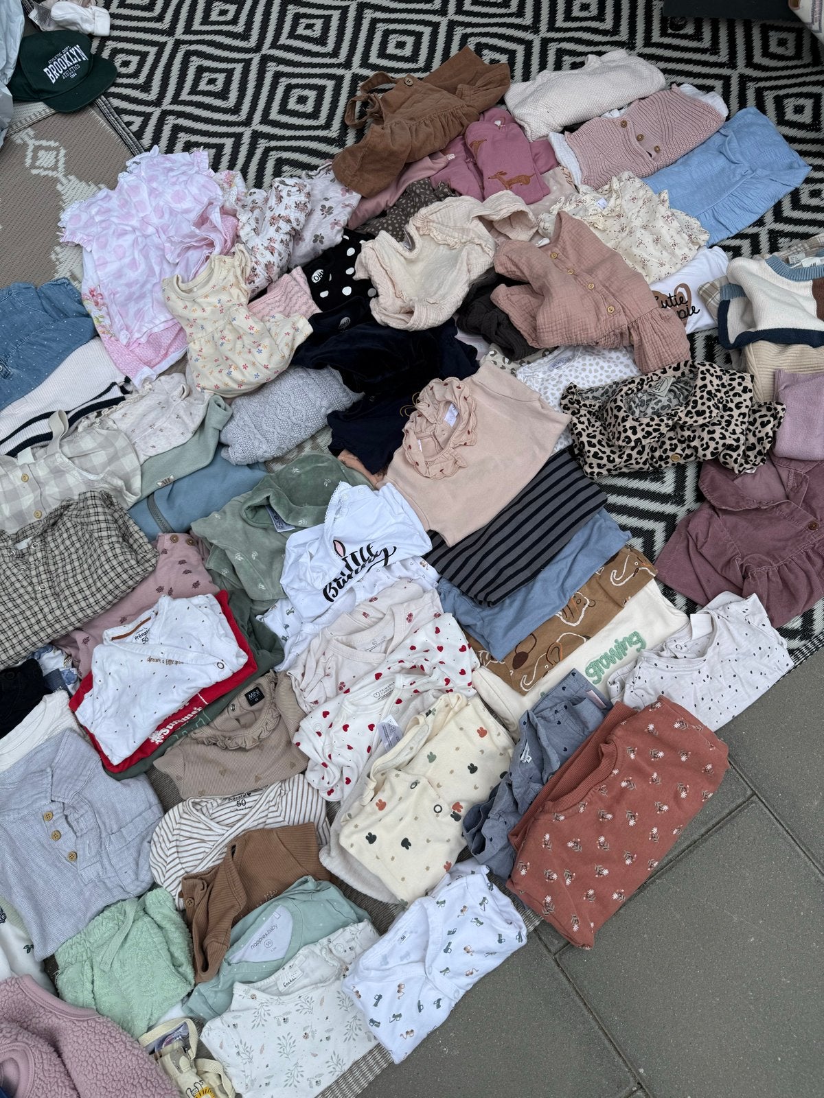 Grote partij babykleding - diverse maten en merken, Ophalen, Gebruikt, Jongetje of Meisje