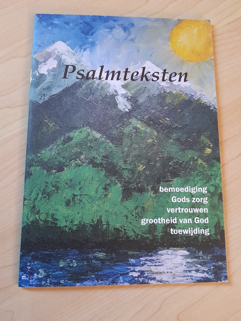 PSALMTEKSTEN  EM Slagter-Mulder BEMOEDIGING GODS ZORG, Ophalen of Verzenden, Zo goed als nieuw