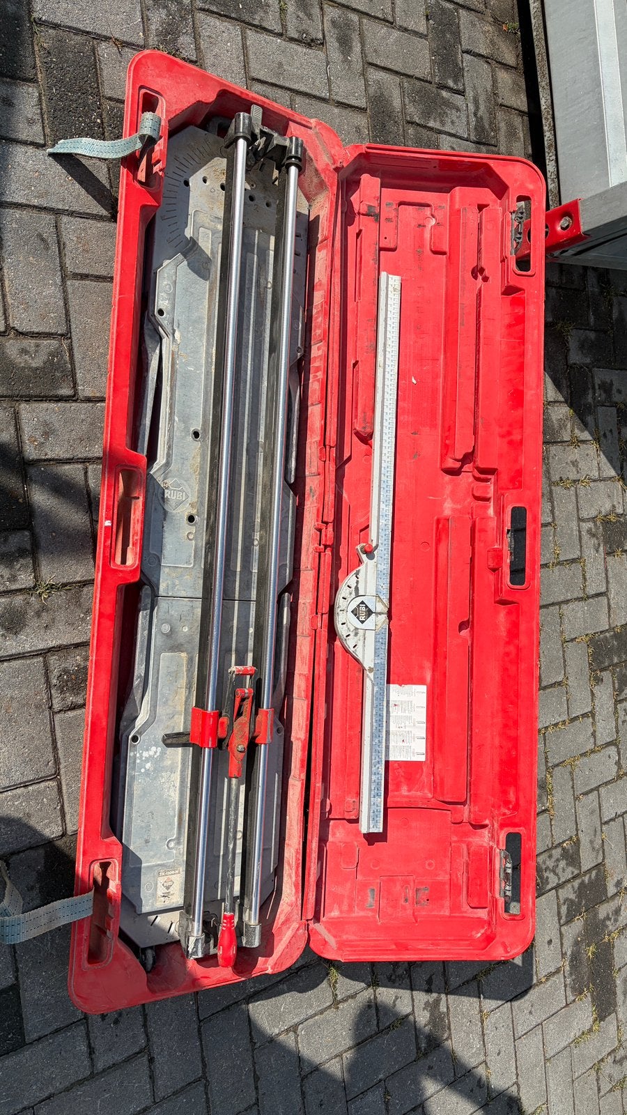 Tegelsnijder Rubi TX-1200-N, Ophalen, Gebruikt