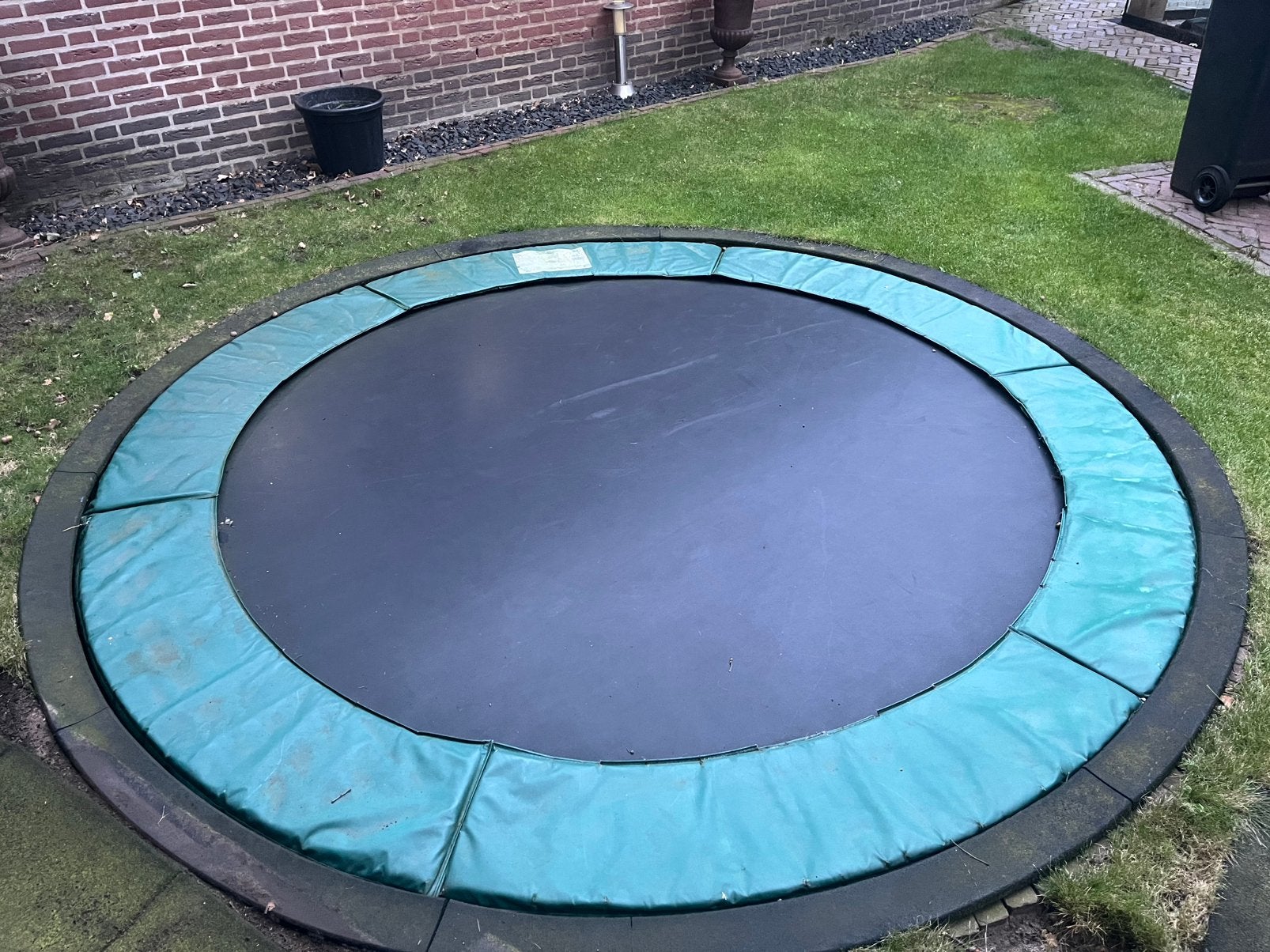 Trampoline rond 300cm. gratis, Ophalen, Gebruikt