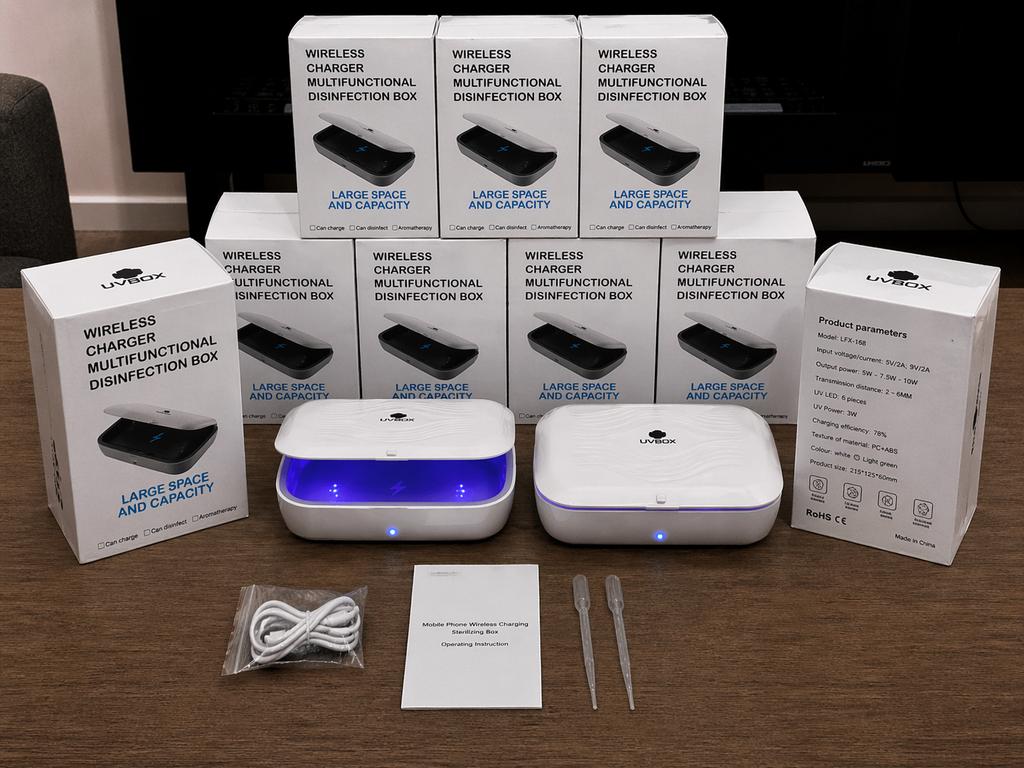 UV Desinfectie Box met draadloos opladen telefoon, Ophalen of Verzenden, Nieuw