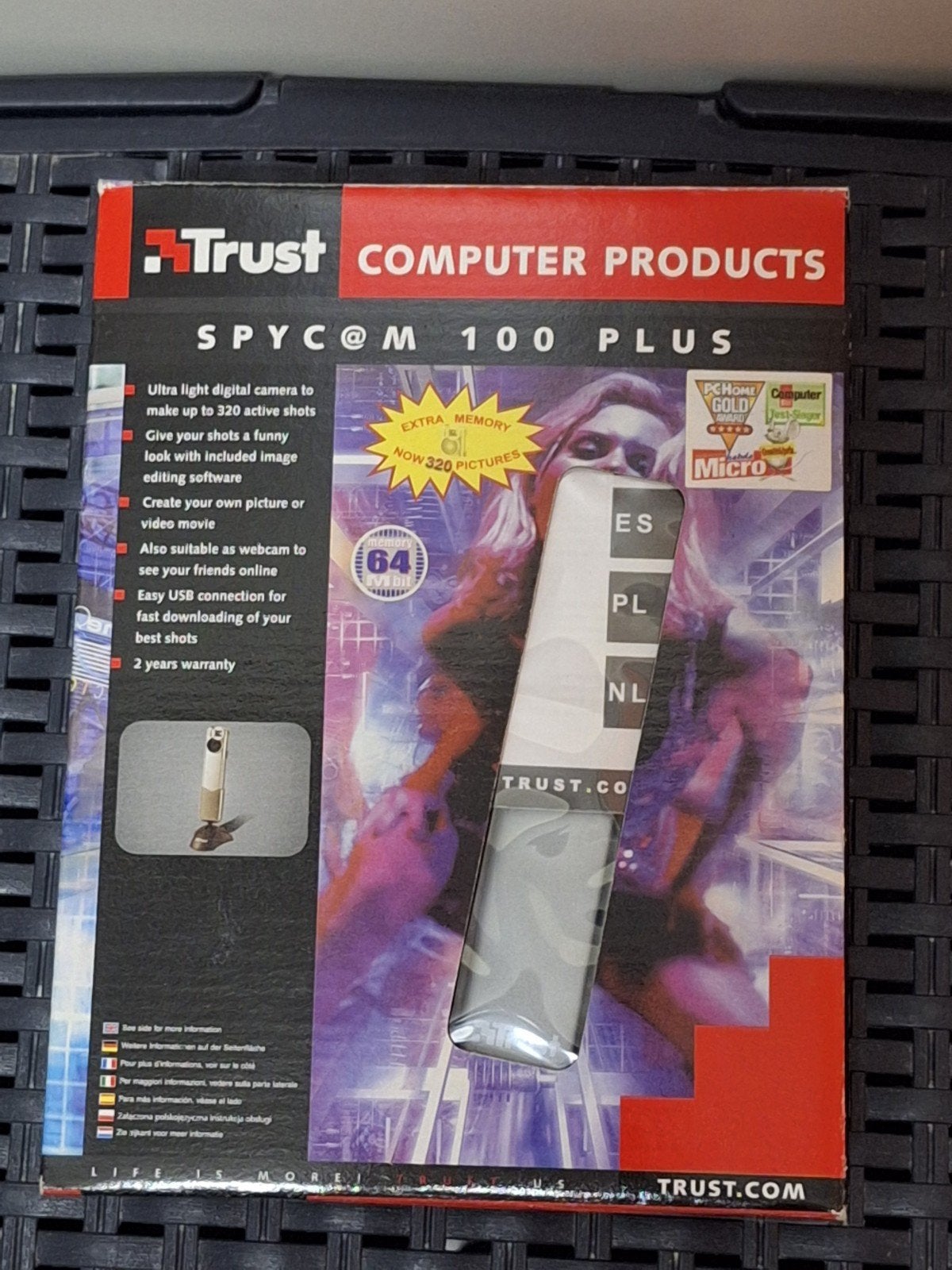 Trust SPYCAM 100 PLUS Digitale Camera/Webcam, Ophalen of Verzenden