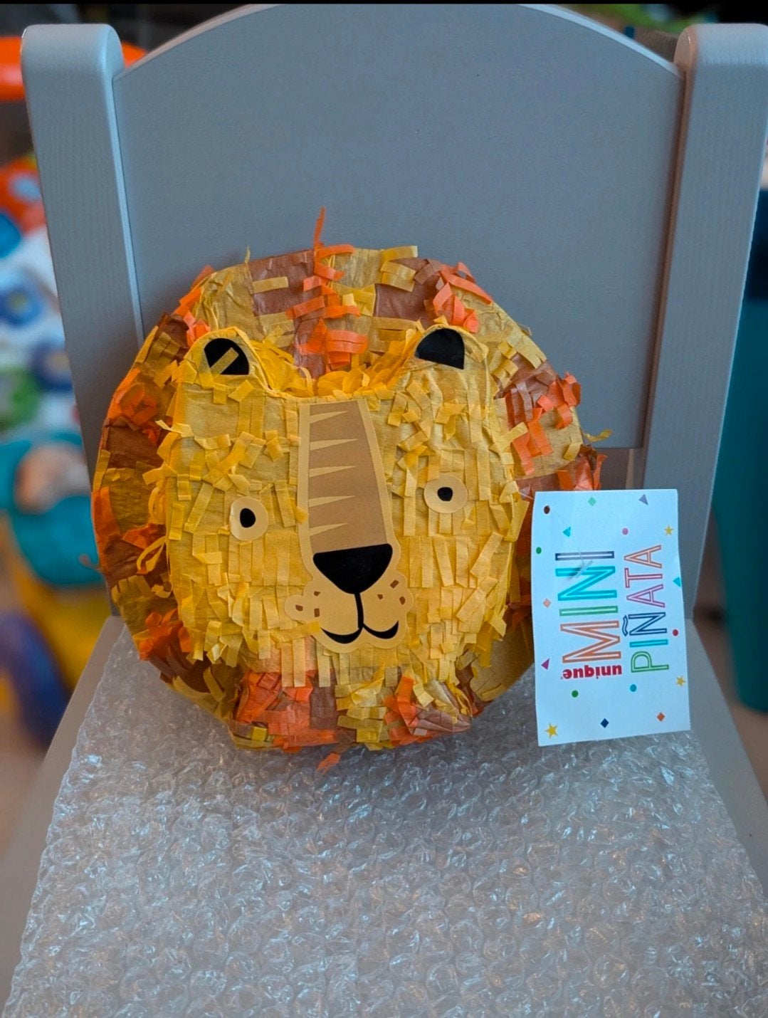 Mini Leeuwen Piñata - Feestelijk en Uniek!, Ophalen of Verzenden, Nieuw, Feestartikel, Verjaardag