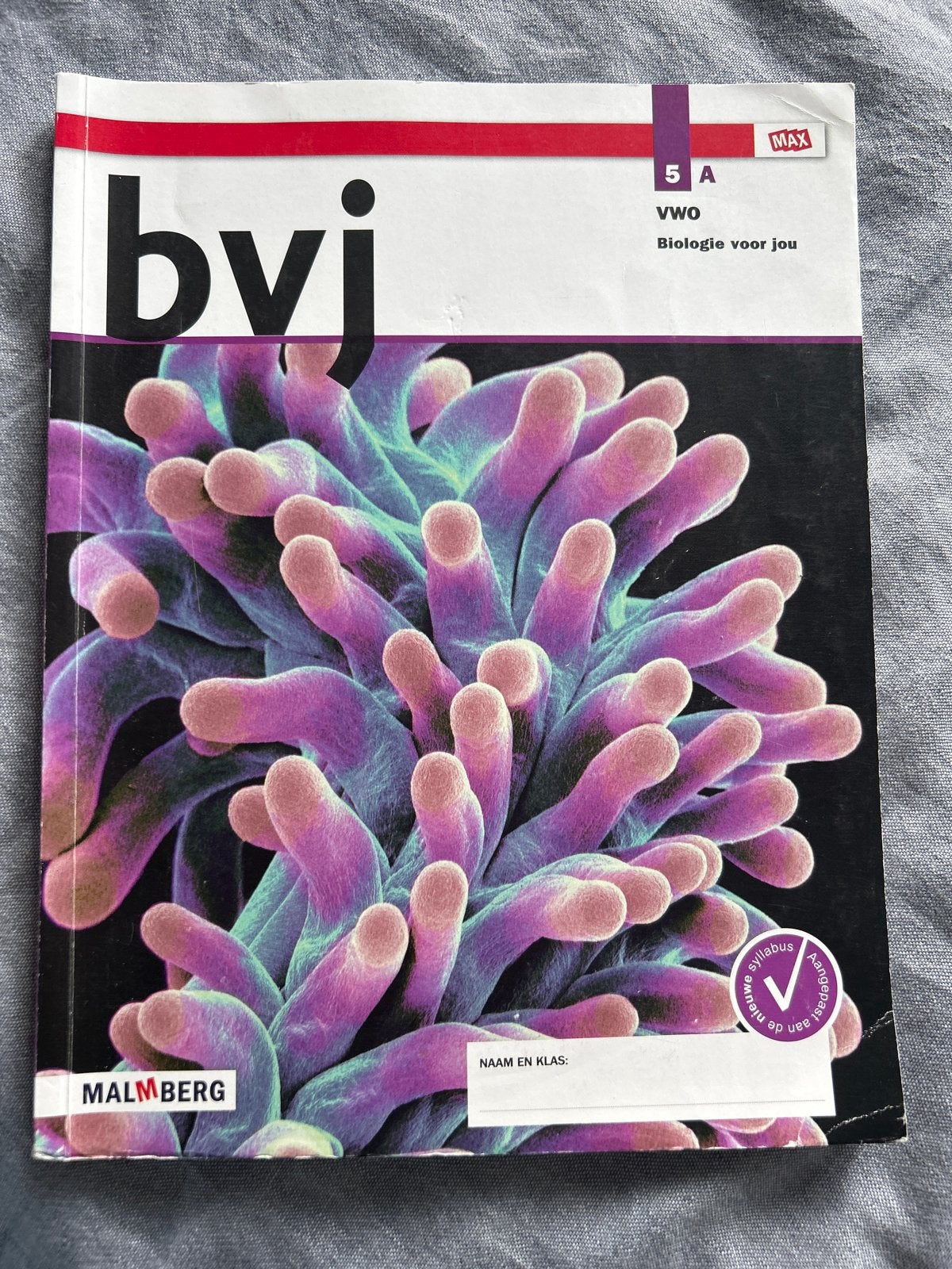 BVI Biologie voor jou 5a VWO Leeropdrachtenboek Release 6.2, Ophalen of Verzenden, Zo goed als nieuw, VWO, Biologie