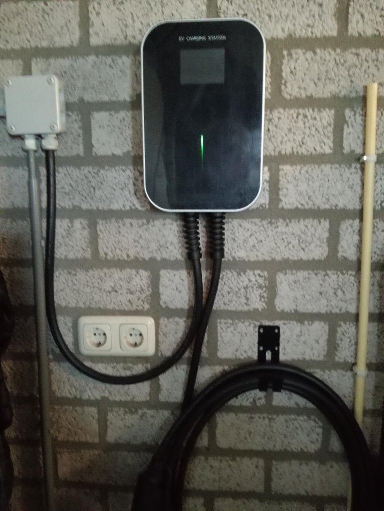 Besen 11 kW – type 2 – inclusief 6 meter kabel, Ophalen, Zo goed als nieuw, Laadkabel