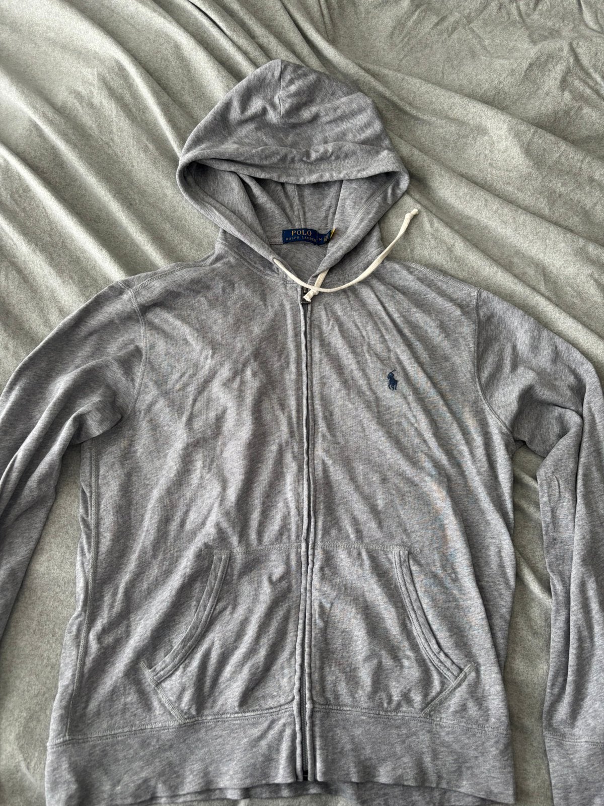 Polo Ralph Lauren Hoodie Grijs Maat M, Ophalen of Verzenden, Nieuw, Maat 48/50 (M), Grijs