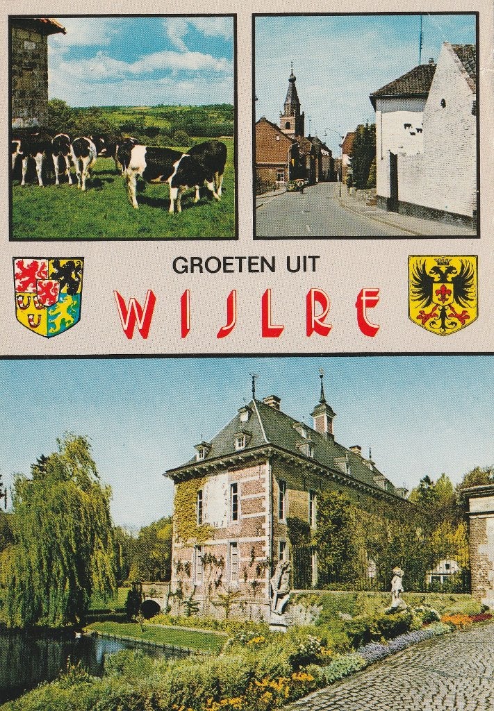WIJLRE Koeien Keutenberg Centrum Kasteel Groeten, Verzenden, 1980 tot heden, Ongelopen, Limburg
