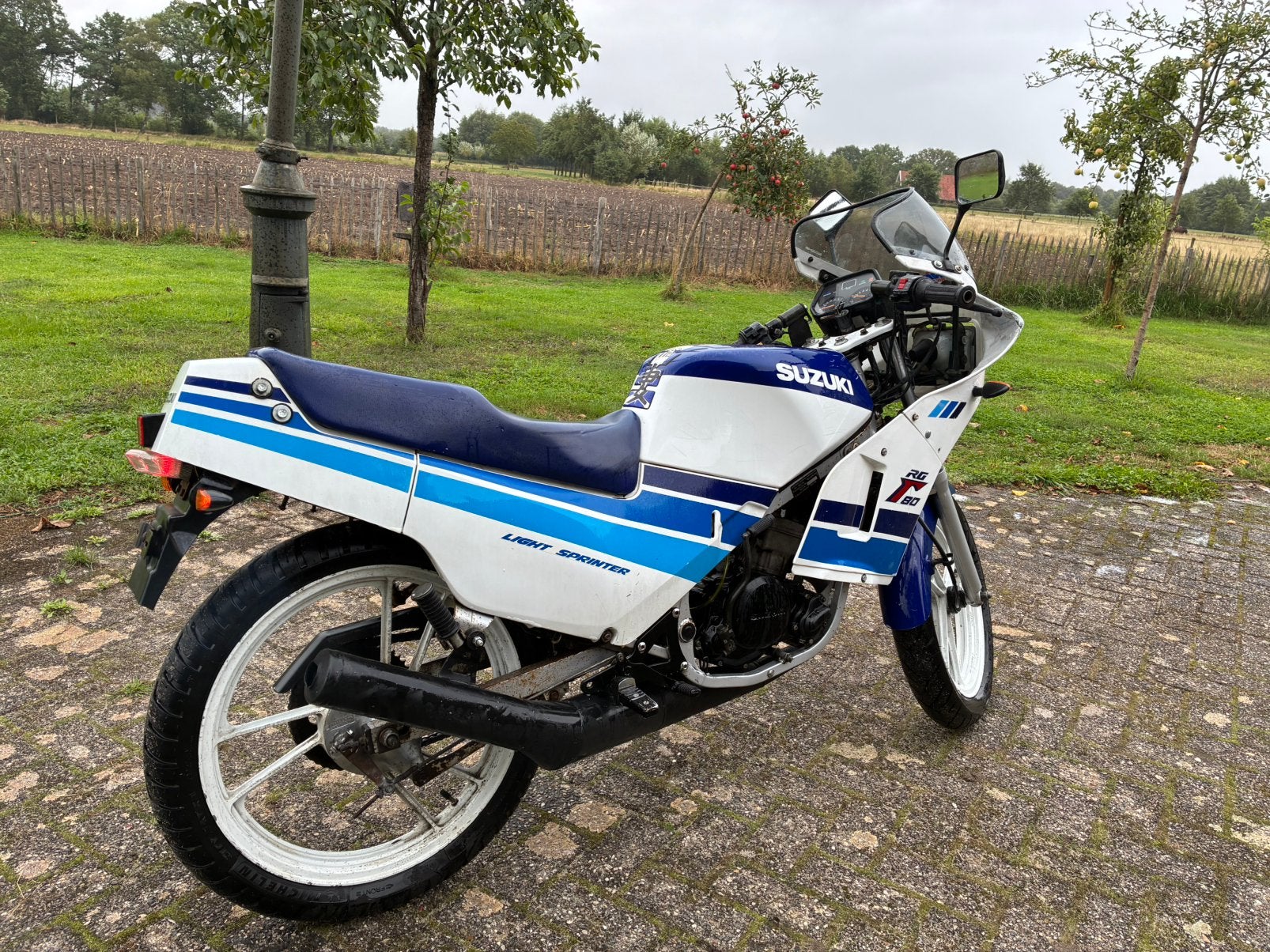 Suzuki RG 80 Gamma, 6 versnellingen, Gebruikt, Maximaal 45 km/u, 80 cc