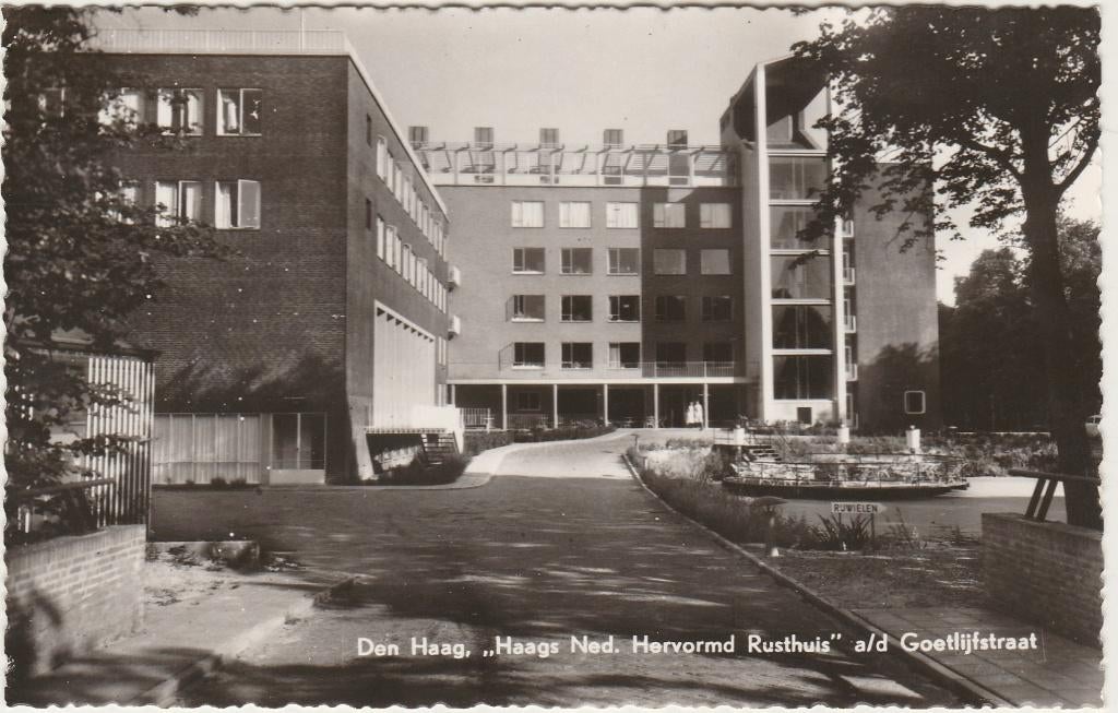 DEN HAAG Ned. Herv. Rusthuis Goetlijfstraat, Verzenden, 1960 tot 1980, Ongelopen, Zuid-Holland