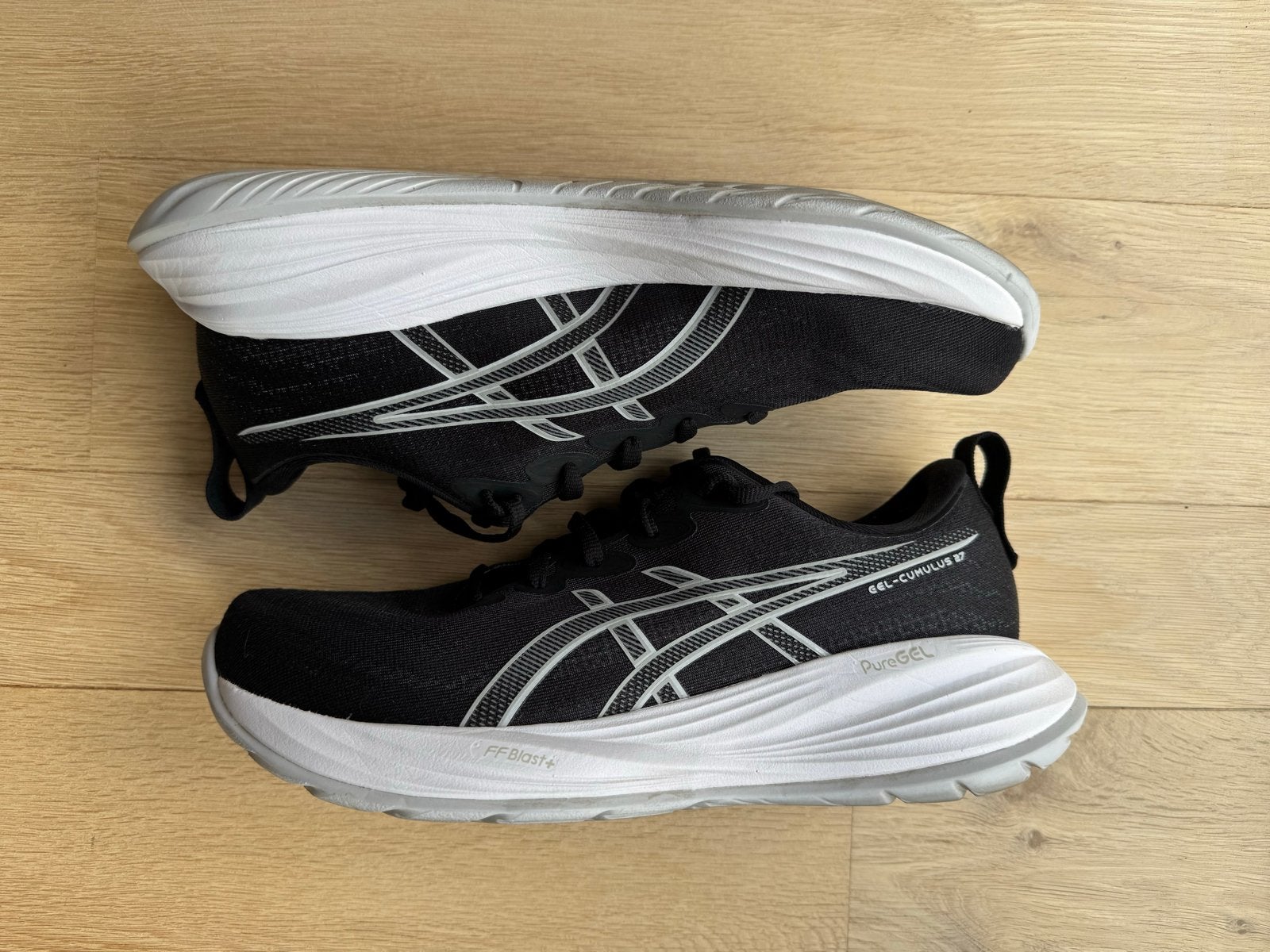 ASICS Gel-Cumulus 27 Hardloopschoenen Heren Zwart, Sport en Fitness, Loopsport en Atletiek, Hardloopschoenen, Ophalen of Verzenden