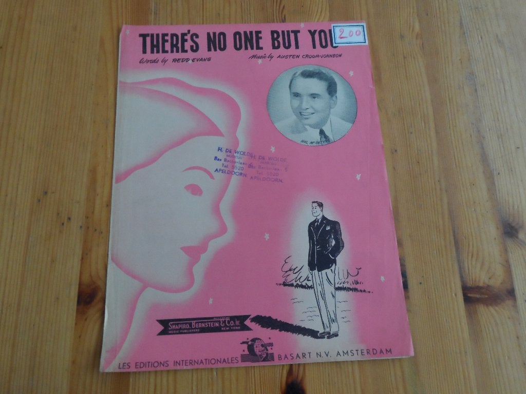 There's no one but you - austen croom johnson / redd evans, Gebruikt, Gitaar, Ophalen of Verzenden, Artiest of Componist