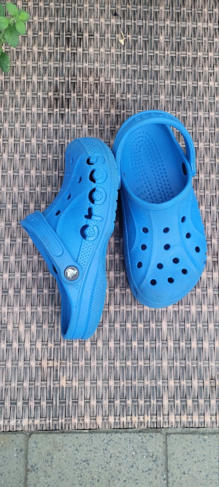 Blauwe Crocs Klompen, instappers, slippers, muilen- Maat 6, Blauw, Instappers, Ophalen of Verzenden, Zo goed als nieuw