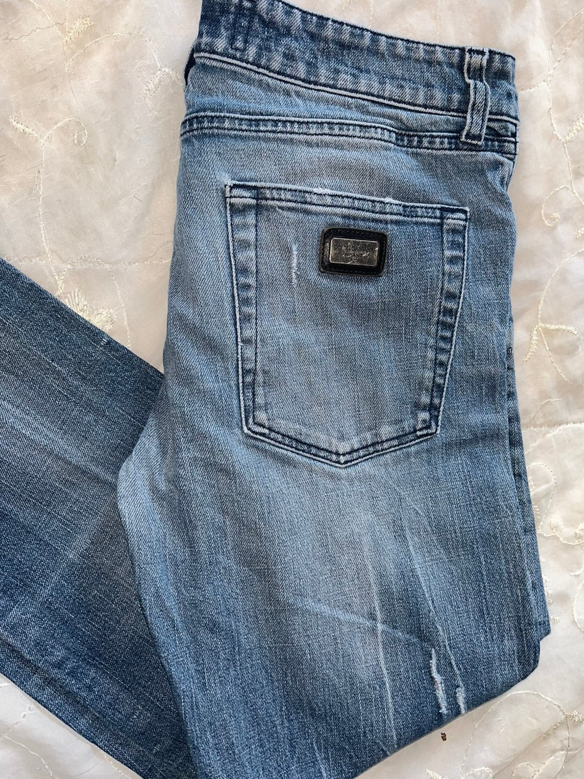Originele Dolce & Gabbana heren jeans in uitstekende staat., Ophalen of Verzenden, Zo goed als nieuw, Blauw, W33 - W34 (confectie 48/50)