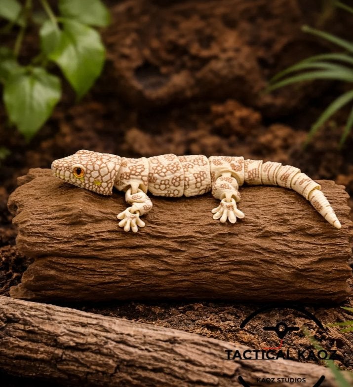 3D geprinte Flexibele Westelijke Chameleon Gekko, Ophalen of Verzenden, Nieuw