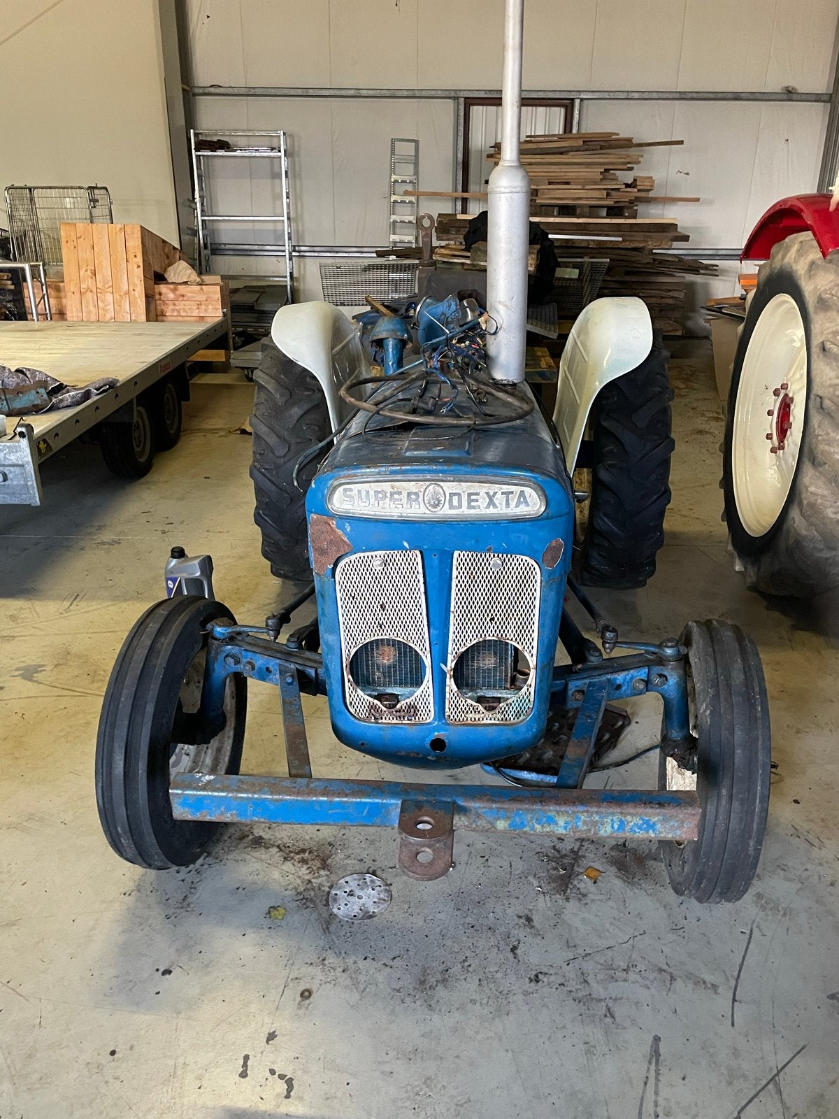 Ford Super Dexta - Project om zelf af te bouwen, Zakelijke goederen, Agrarisch | Tractoren, Ophalen, Oldtimer, Tot 80 Pk, Ford