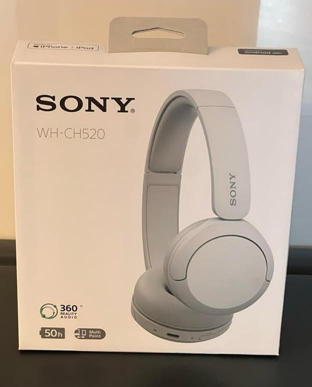 Sony WH-CH520 - Nieuw in gesealde doos, Audio, Tv en Foto, Koptelefoons, Nieuw, Sony, Draadloos, Op oor (supra aural)