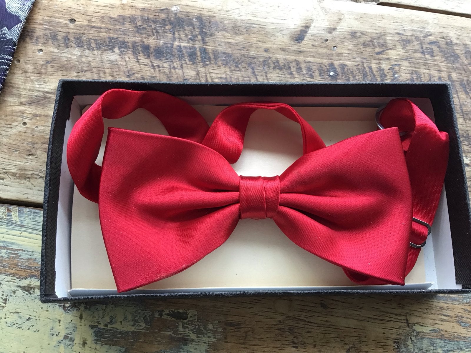 Rode vlinderdas - Uptown Classic, Ophalen, Nieuw, Rood, Effen