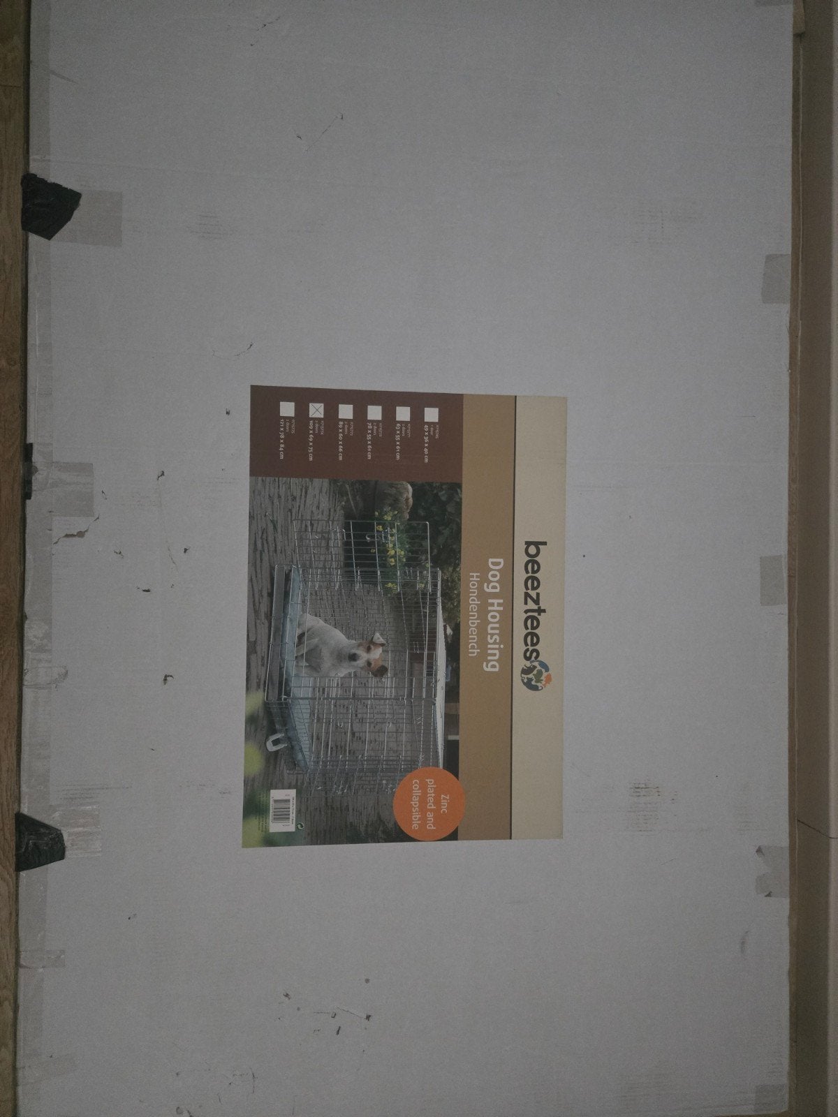 Honden bench, nieuw in doos, Ophalen, Nieuw