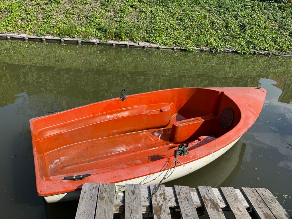 Gebruikte roeiboot/visboot van polyester, Ophalen, Gebruikt, Overige typen