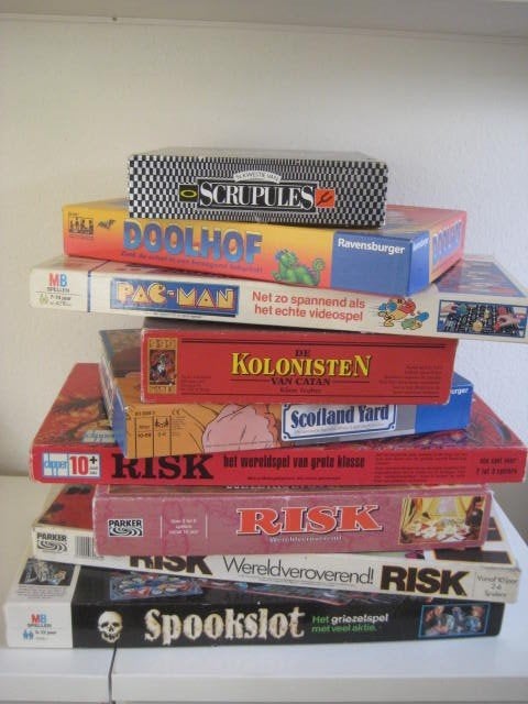 Bordspellen gezelschapsspellen 53 stuks, Ophalen of Verzenden, Zo goed als nieuw