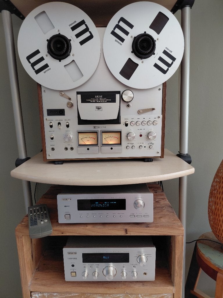 AKAI GX630BD recorder met audio installatie, Ophalen, Bandrecorder, Met banden