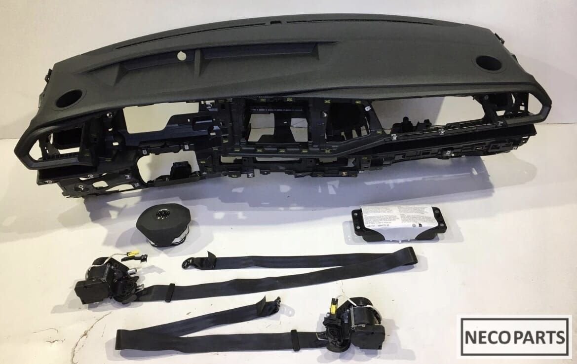 VW T6 T6.1 AIRBAG AIRBAGSET DASHBOARD ALLES LEVERBAAR !, Gebruikt, -, Volkswagen, -