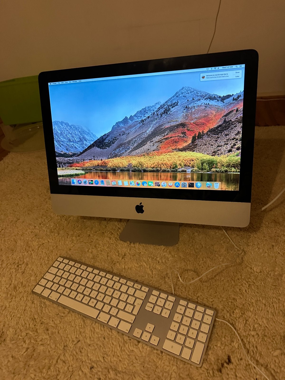 iMac (21.5-inch, Mid 2011) met toetsenbord, muis en netsnoer, Computers en Software, Apple Desktops, Ophalen, Gebruikt, 2 tot 3 Ghz
