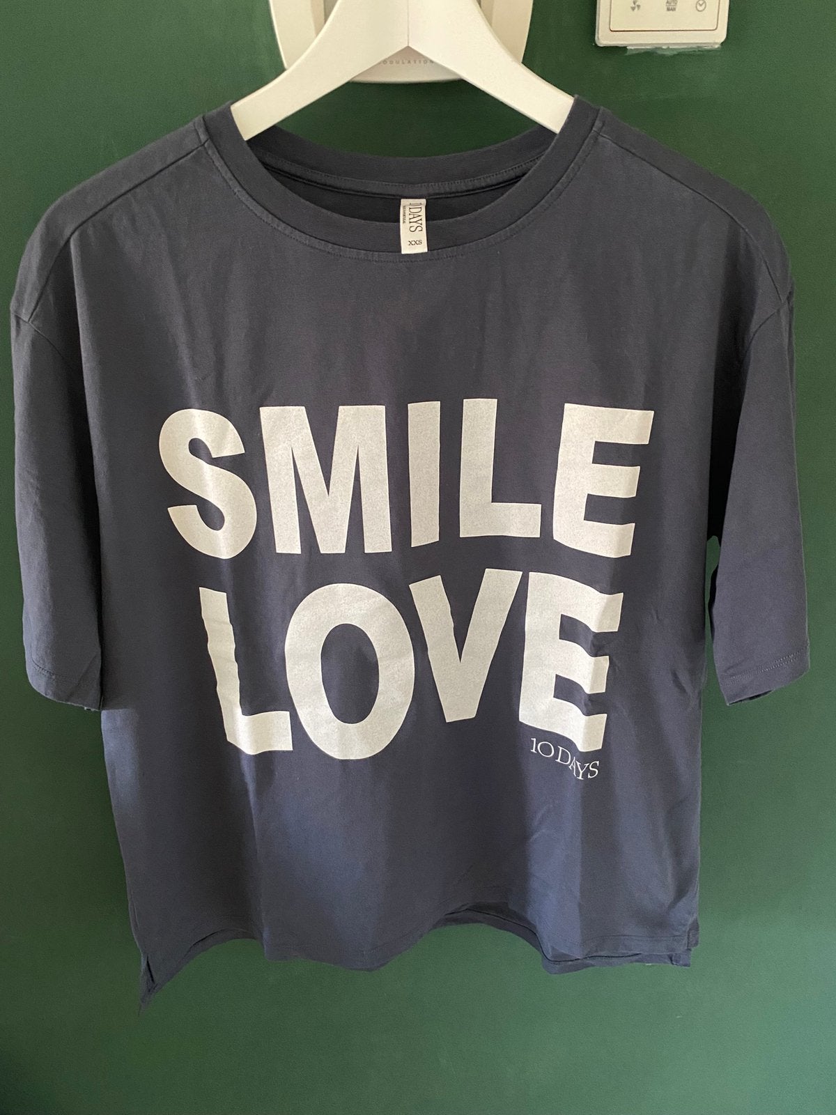 10 days t-shirt, Kleding | Dames, T-shirts, Blauw, Ophalen of Verzenden, Zo goed als nieuw, Korte mouw