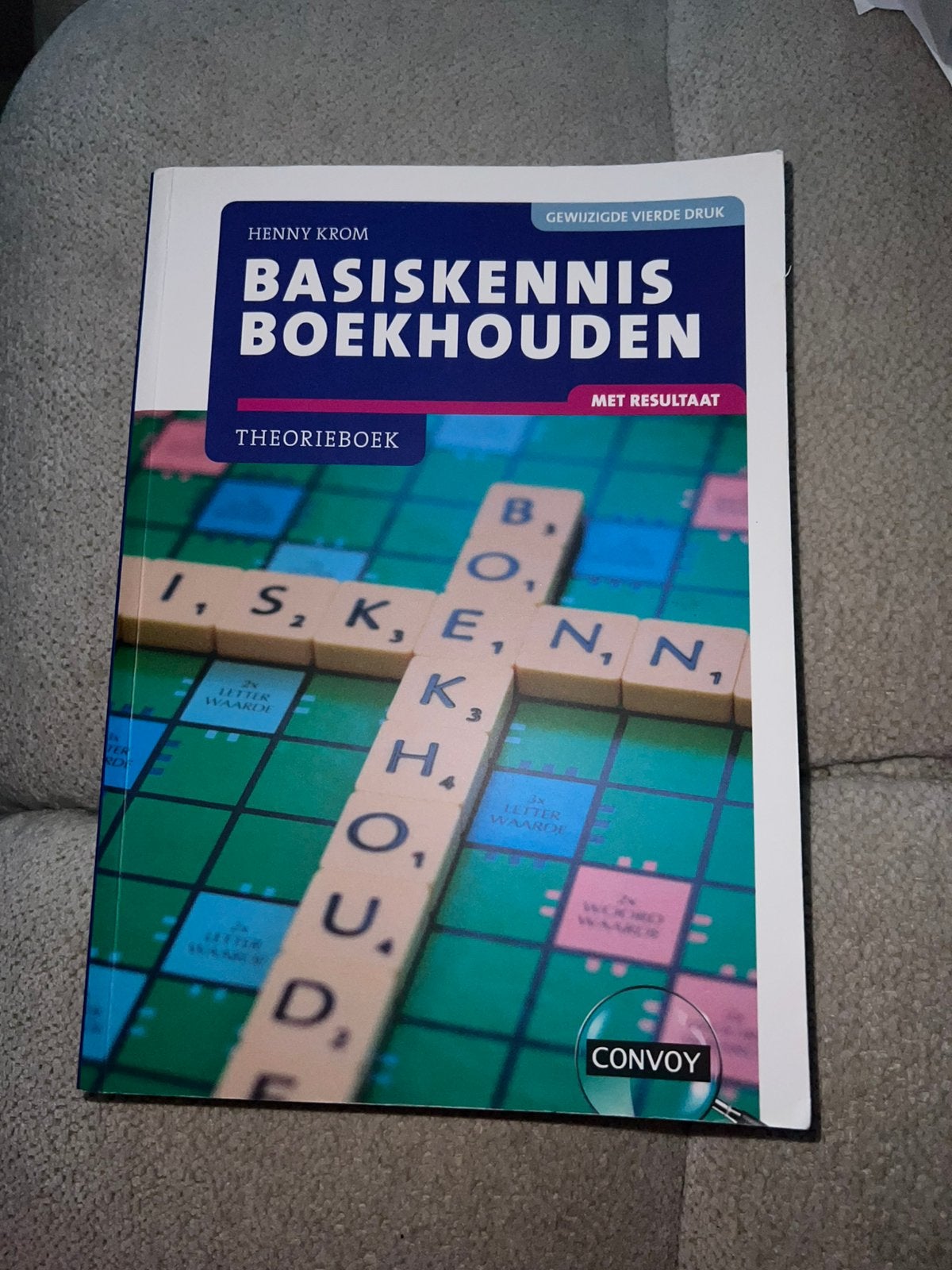Handboek/Opgavenboek/Theorieboek boekhouden, Ophalen of Verzenden, Alpha, Zo goed als nieuw, MBO