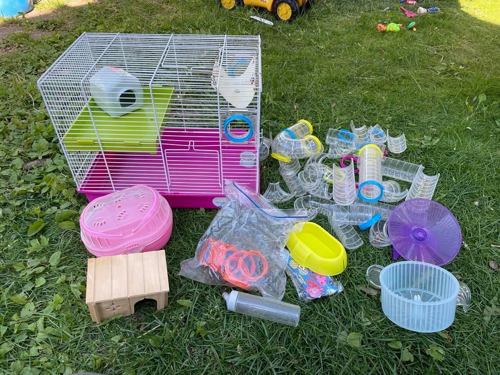 Ferplast Hamsterkooi Laura, Dieren en Toebehoren, Ophalen, Gebruikt