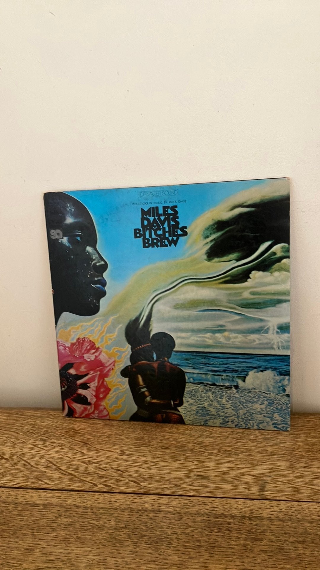 Miles Davis Bitches brew quadrophonic japan lp, Gebruikt, Ophalen of Verzenden, 12 inch, Jazz