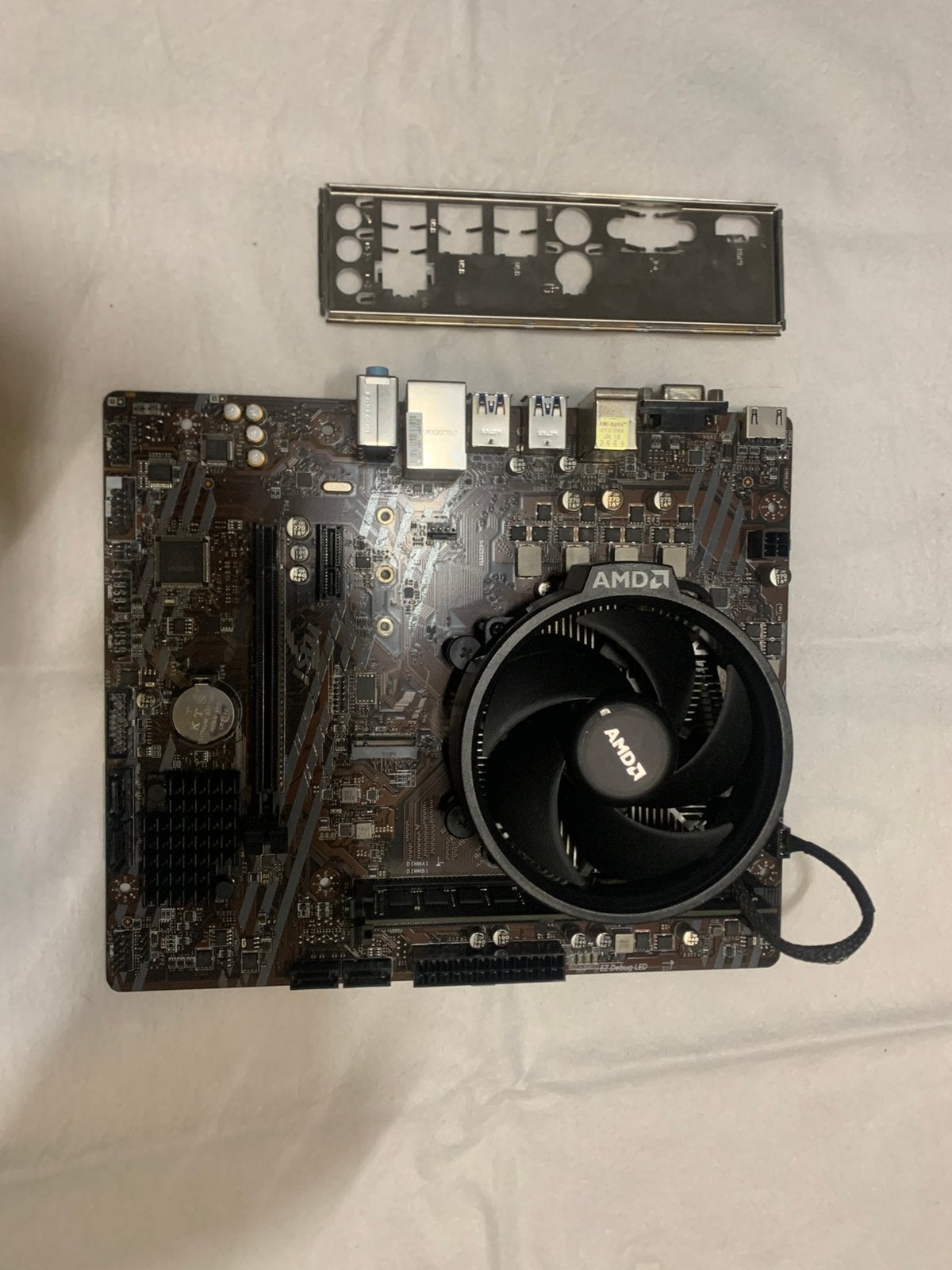 Am4 budget combo set, Computers en Software, Ophalen, Zo goed als nieuw, AMD, DDR4