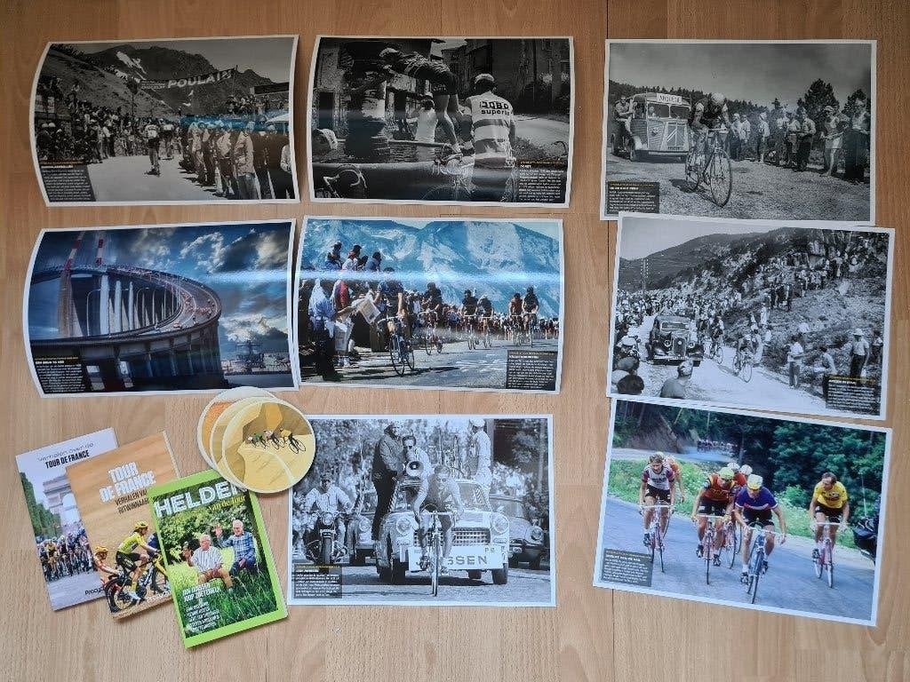 Tour de France boekjes en foto's, Ophalen of Verzenden, Zo goed als nieuw, Lopen en Fietsen