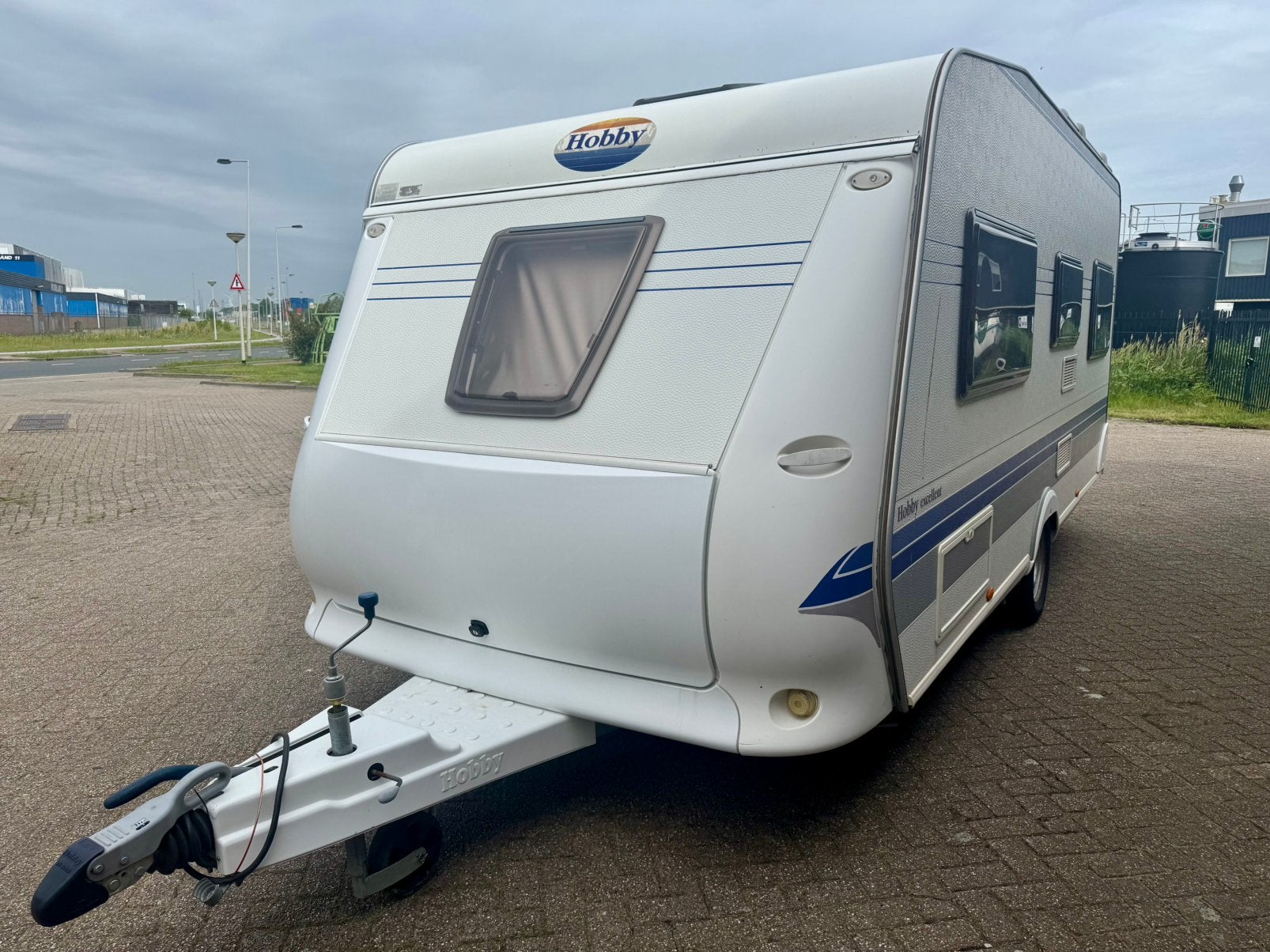 Caravan hobby 495 ufe, Rondzit, Hobby, Frans bed, Particulier