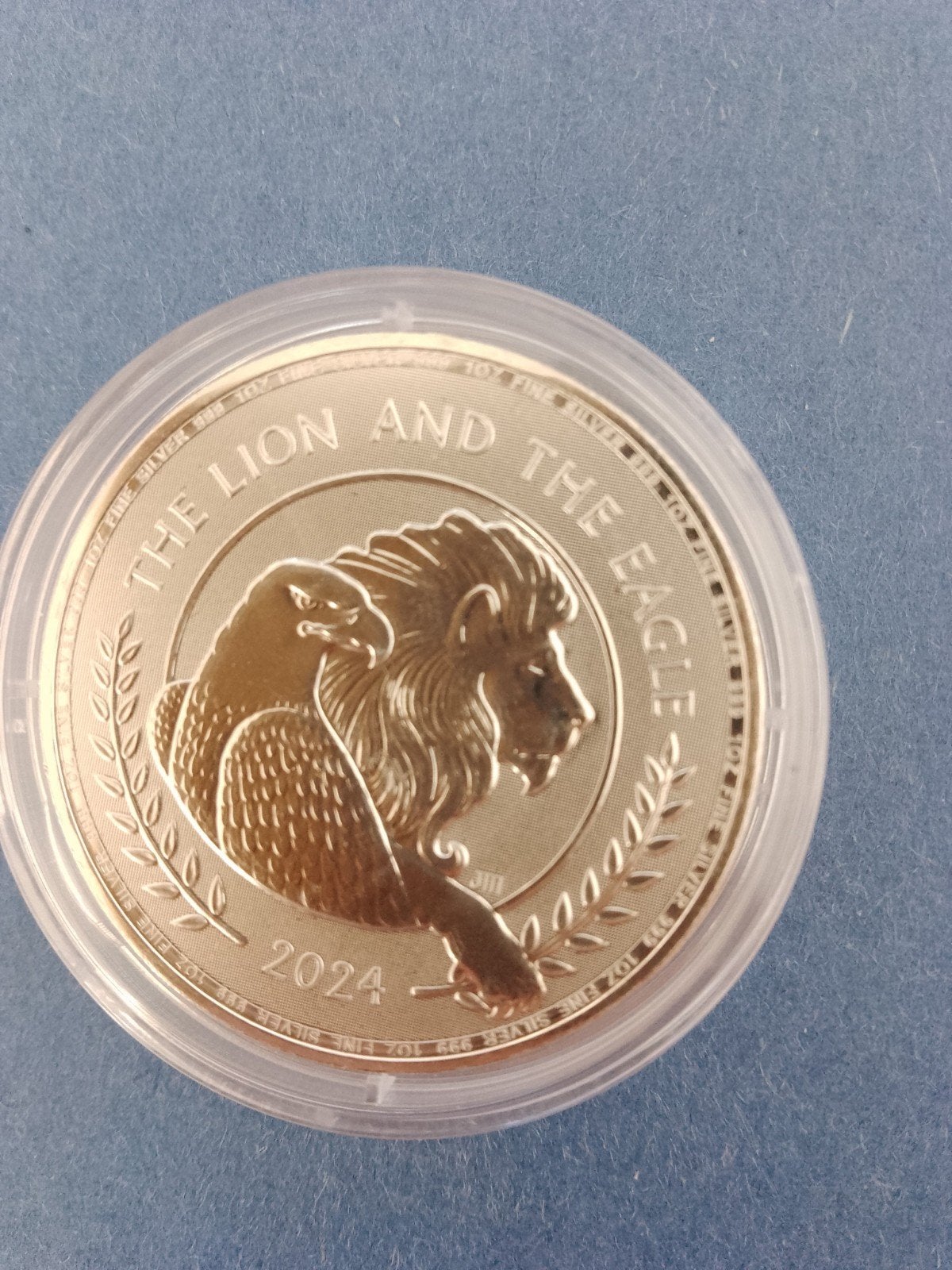 British lion and Eagle 2024 1 oz zilver, Ophalen of Verzenden