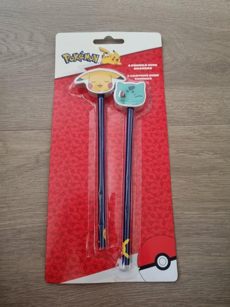 Pokemon Pikachu + Bulbasaur potloden, Ophalen of Verzenden, Nieuw