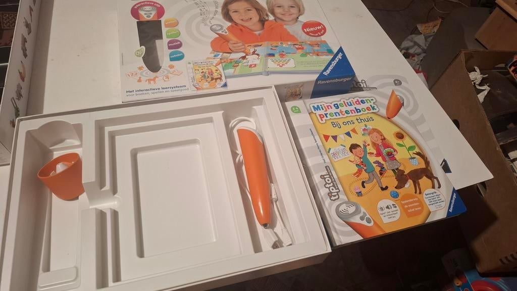 Tiptoi starterset mijn geluiden prentenboek bij ons thuis, Kinderen en Baby's, Speelgoed | Educatief en Creatief, Ophalen of Verzenden