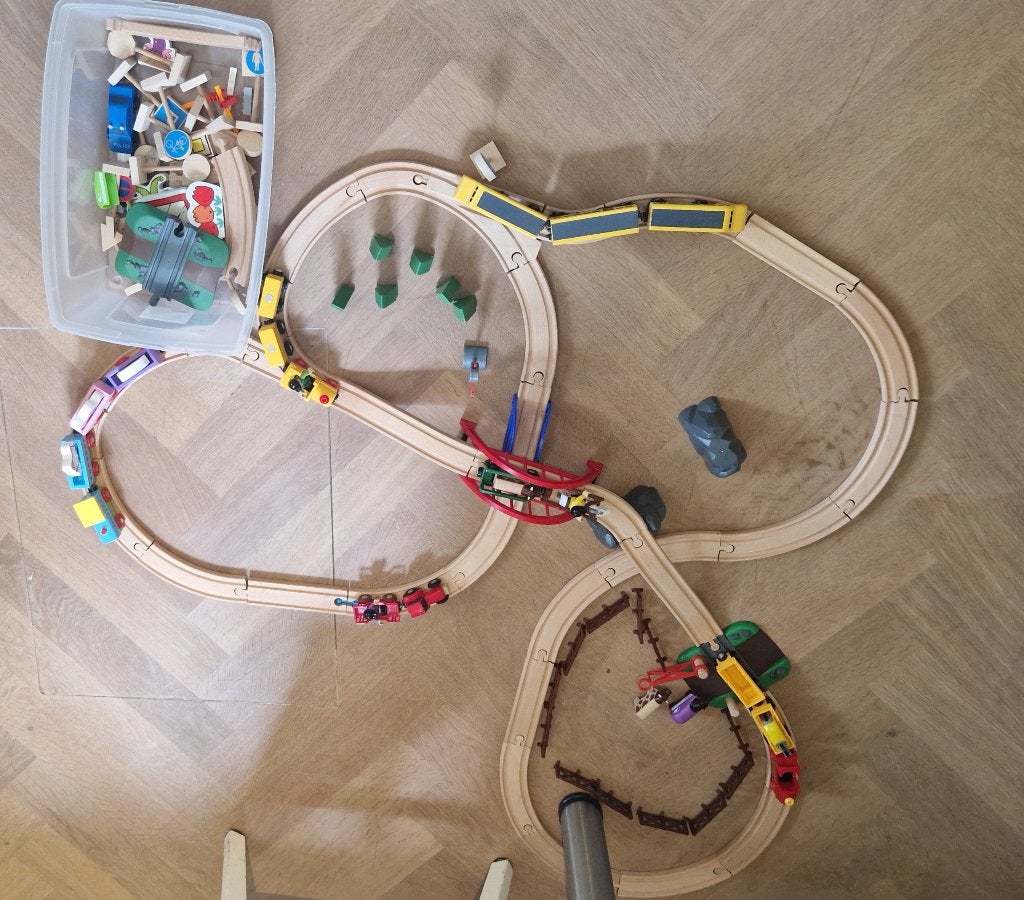 Brio treinbaan, Ophalen, Gebruikt, Duw- of Trekspeelgoed