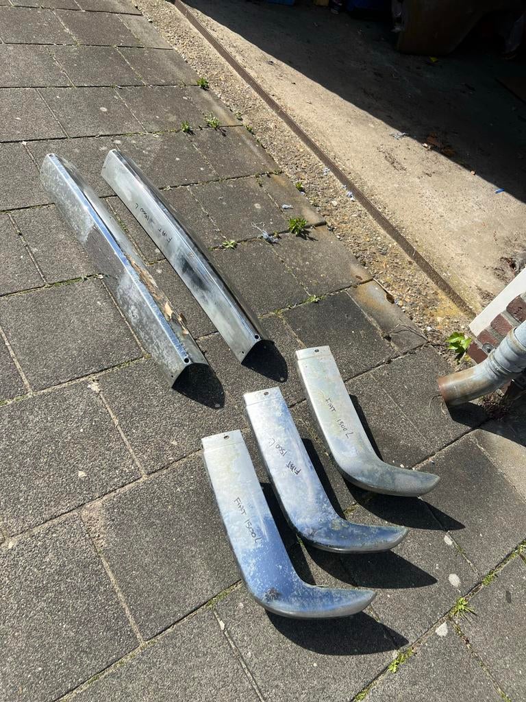 Bumperdelen en hoekstukken voor Fiat Gebruikt), Gebruikt, Voor, Ophalen of Verzenden, Bumper