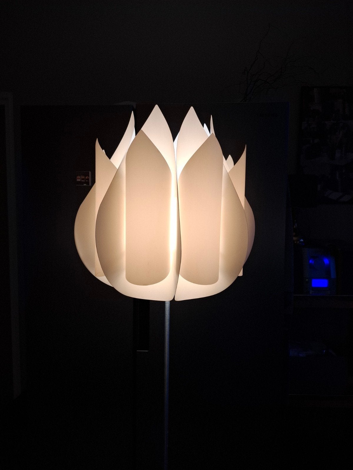 Vloerlamp Knappa Tulpan., Scandinavisch design, Gebruikt, Ophalen of Verzenden, Metaal