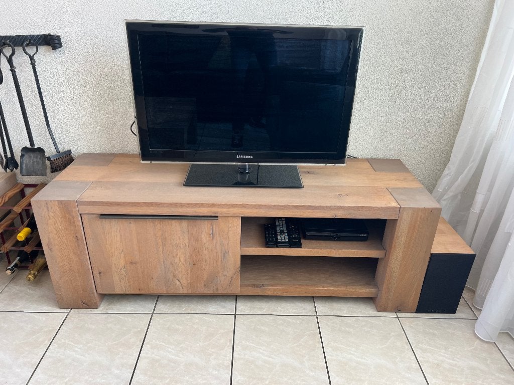 Pronto Wonen woonkamermeubels–complete set, zeer nette staat, 100 tot 150 cm, Eikenhout, Zo goed als nieuw, 25 tot 50 cm