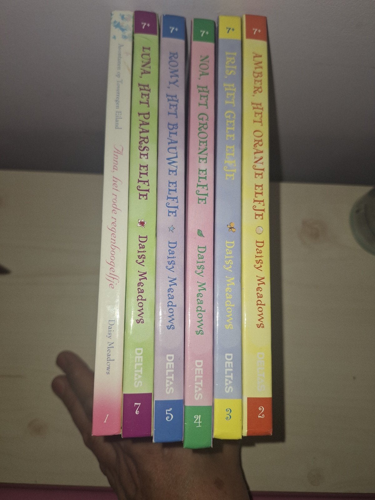 6 x Regenboogelfjes boeken voor kinderen in goede staat, Boeken, Ophalen of Verzenden, Gelezen, Kind en Jeugd